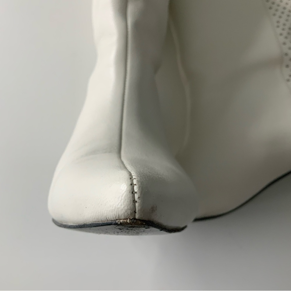 Anine Bing White Heeled Boots - Picture 7 of 9
